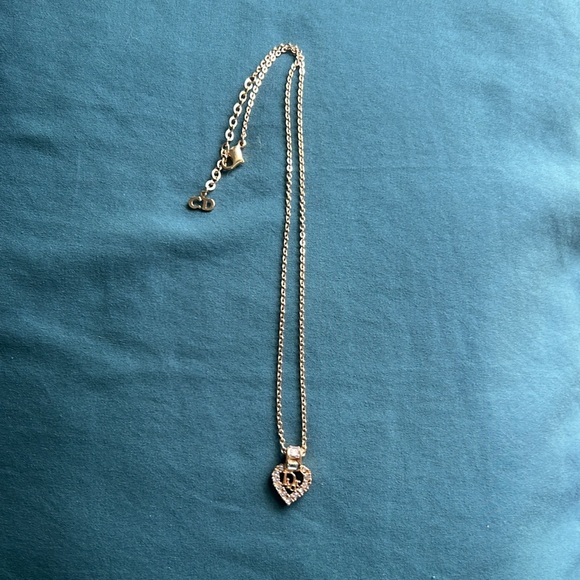 Christian Dior necklace with adjustable chain and charm - Picture 3 of 6